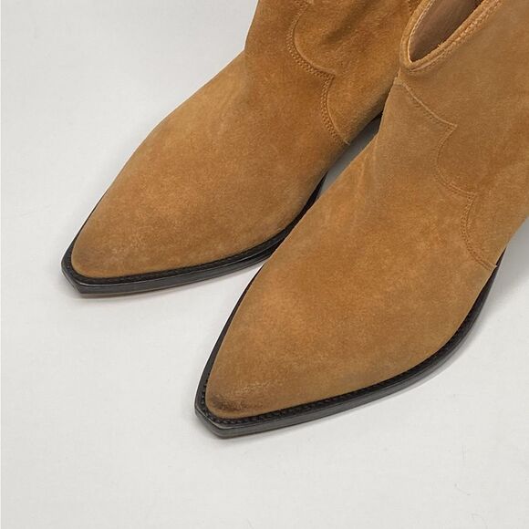 Isabel Marant Dewina Suede Western Booties size 37 - Picture 7 of 14